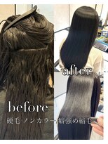 リンクヘアー (Link hair) 強い癖も自然な艶髪ストレート