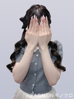 アールエーサロンモノクロ 秋葉原(RA SALON モノクロ)&nbsp;【推し活ヘアメ】立体リボンくるみちゃんヘア