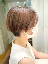 リーフ 浜松店(LeaF)&nbsp;浜松/海老塚/ショートヘア/ショートカット/ショートボブ/白髪染