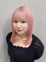 ミー 新宿(MII)&nbsp;ペールピンク/ダブルカラー/髪質改善/新宿/MII/