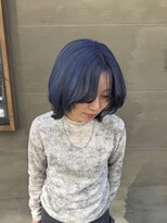 ハウンド(HAWND)&nbsp;ブルーラベンダー×ブラックデザイン