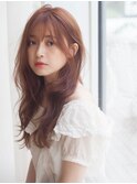 【Violet】カッパーピンクで愛されロング パーソナルカラー