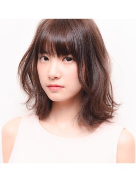 スノッブリコ(snob rico) [snobrico.]チョコレートカラー×ニュアンスカール