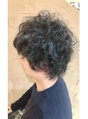 【スタイリング簡単×マッシュパーマ】