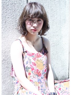 ネオリーブ クタ 町田店(Neolive kuta) カジュアルカール×ボブ【町田/町田駅】