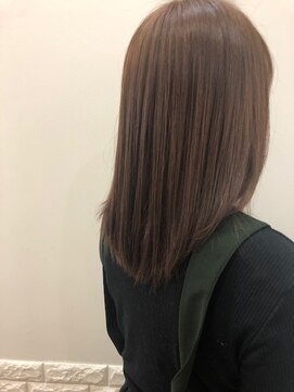 ハーフバックス 堀之内店 肩ロブ アッシュカラー
