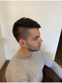 ツーブロックアシメ