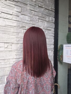 アールトゥーヘアー(art To Hair) ピンクブラウンカラー