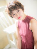 *CUORE松戸*…無造作パーマの抜け感ヘアウルフショートc