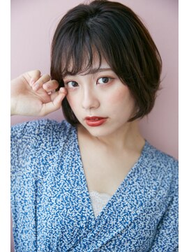 フィガロ デュデュ 新石切店(Figaro DOU DOU) 【figaro】ナチュラルボブスタイル