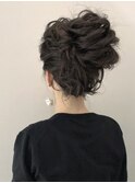 【Neolive  aim】無造作お団子ヘア