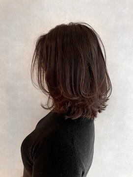 アイディール(:ideal) 20代30代40代☆白髪染め×ミディアムレイヤー☆