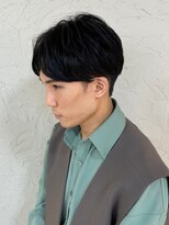 カモン(CAMON) メンズセンターパート×ニュアンスパーマ