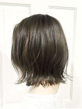 ローグ ヘアー 金町店(Rogue HAIR) ローグ金町(TAKA)大人かわいいハイライトカーキグレージュボブ