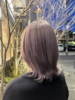 アース 郡山コスモス通り店(HAIR&MAKE EARTH)&nbsp;ピンクアッシュ