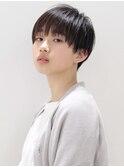 タイトマッシュ#黒髪#ボブルフ#小顔#ネビージュ#ワンレン