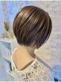 20代.30代.40代/ショートカット/くびれショート/丸みショート