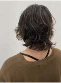 layer×curl hair