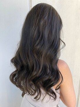 ヘアモード カクテル 艶オリーブグレージュ