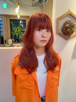 ルアウハク 梅田(LUAU Haku) ・Orange beige  layer medium・【Haku/梅田/タクノ】