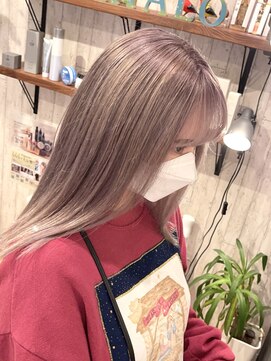 エンカウントバイマハロ 千葉(encount by mahalo) ミルクティーカラー