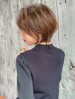 ロンド エスポワール 錦糸町(Lond espoir) 前髪ピンクベージュマチルダボブ【錦糸町/ショート】