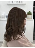 《AO hair》透明感カラー×ナチュラルレイヤー