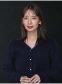 ベース　四角　面長　ミニウルフ　ミディアム　レイヤー