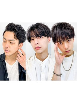 【倉敷】朝のセットが簡単！扱いやすさ×デザイン性も◎メンズスタイルを知り尽くしたスタイリストのみ◇