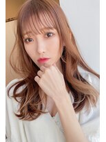 ヘアーズ ベリー 竹鼻店(hairs BERRY) ★BERRYエアリーロングナチュラルレイヤーシフォンベージュ美髪