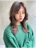 【ARTE表参道/青山】小顔レイヤー×シアベージュ