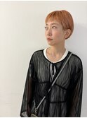 オン眉×マッシュショート