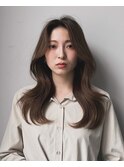 レイヤーカット×韓国ヘア