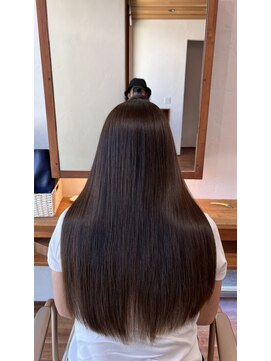 キヌ(kinu) 高濃度水素カラー+高濃度パウダーTr+キラスイ+カット