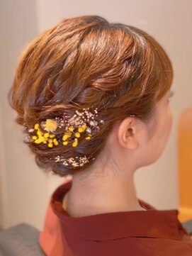 フォーエス(4S) 結婚式お呼ばれヘアアレンジ