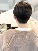 ソフト刈り上げハンサムショート