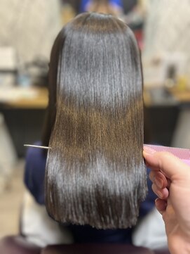 ヘアーカルチャー 小倉台店 HAIR CULTURE 切りっぱなしロブ