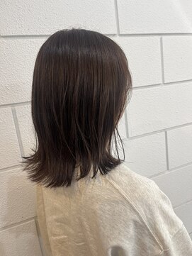 アルゴ 茅ヶ崎(ARUGO) ふんわりミディアムイルミナカラー/透明感カラー/暗髪こなれヘア