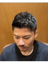 ヘアモード キクチ 銀座店&nbsp;銀座　理容室　ショートスタイル　フェード