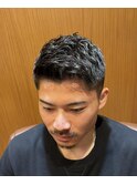 銀座 理容室 ショートスタイル フェード