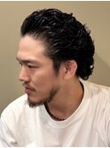 ワイルドオールバック