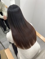 モモ(momo)&nbsp;カラーでも髪質改善で普段よりモチツヤUP♪［金沢/髪質改善］