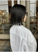 切りっぱなしボブ