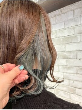 クロエ バイ ラヴィズム 紫竹山店(CLOE by LUVISM) インナーカラー