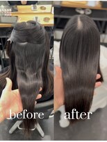 エスカーラ 町田(THE ESCALA) 髪質改善/美髪縮毛矯正/うるつやがわかる/ツヤ髪スタイル/韓国