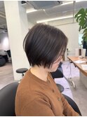 短めショートボブ
