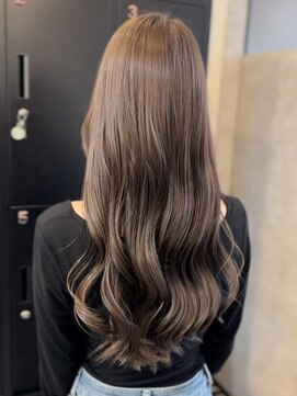 アリアバイエクラート 新宿南口店(ARiA by ECLART) シフォンベージュ[髪質改善][縮毛矯正]