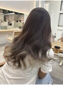 大人の抜け感◎グラデーションカラー×グレージュ 「村田」