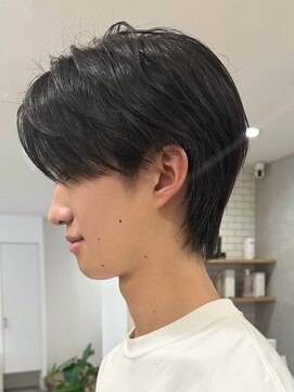 ガーデンタチカワネクスト(garden tachikawa next) センターパートウルフ/似合わせカット/ニュアンスパーマ