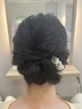 トーチ ヘアーアンドヘッドスパ 銀座通り本店(TORCH hair & head spa) お着物に合わせた大人可愛いボブアレンジ